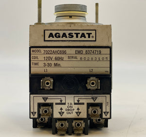 Agastat 7022AHC696 Time Delay Relay (For Parts)