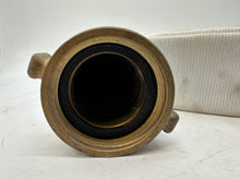 Load image into Gallery viewer, KBH Industries Key Hose 1-1/2&quot; x 75’ Rubber Lined Fire Hose, Brass Couplings (No Box)