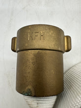 Load image into Gallery viewer, KBH Industries Key Hose 1-1/2&quot; x 75’ Rubber Lined Fire Hose, Brass Couplings (No Box)