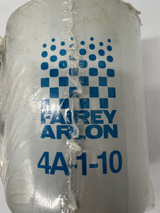 Fairey Arlon 4A-1-10 Spin-On Hydraulic Filter Element (New)