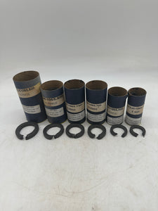 Packing Sets For NRS/OS&Y Gate Valves, 10pc/Set *Lot of (6) Different Sets* (Open Box)