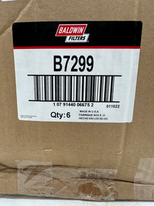 Baldwin B7299 Lube Spin-On Filter *Box of (6)* (Open Box)