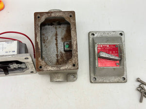 Eaton Crouse-Hinds EDS2129 Expl. Proof Snap Switch (Used)