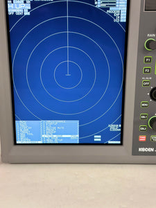 Koden MRD-111 Marine Radar Display for MDC-5200 Series w/ Brkt, Cables, Cover, Manual (Used)