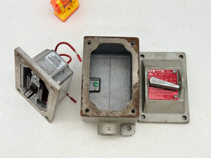 Eaton Crouse-Hinds EDS2129 Expl. Proof Snap Switch (Used)