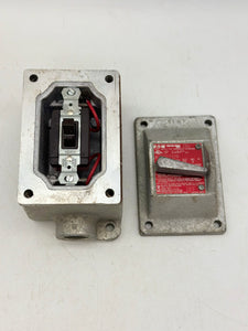 Eaton Crouse-Hinds EDS2129 Expl. Proof Snap Switch (Used)