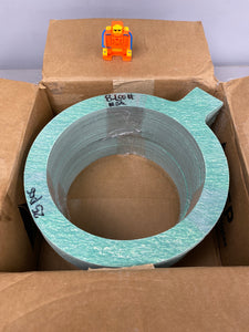 All State Gasket 1500AFC Ring Gasket w/ Tab, 8.5" ID, 11" OD, 1/8” Thk. *Lot of (50) in (1) Box* (New)