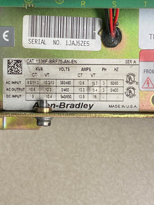 Allen-Bradley 1336F-BRF75-AN-EN Series A, Adjustable Frequency AC Drive (Used)