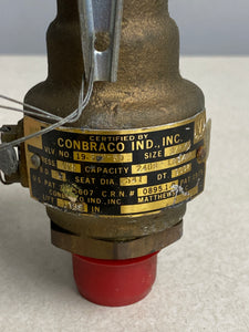 Apollo Conbraco Industries Model 19-302-50, 3/4", Safety Relief Valve (No Box)