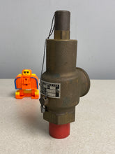 Load image into Gallery viewer, Aquatrol 89B 3/4&quot; X 1&quot; Safety Valve for Air/Gas Service, Set@ 90 PSI (No Box)