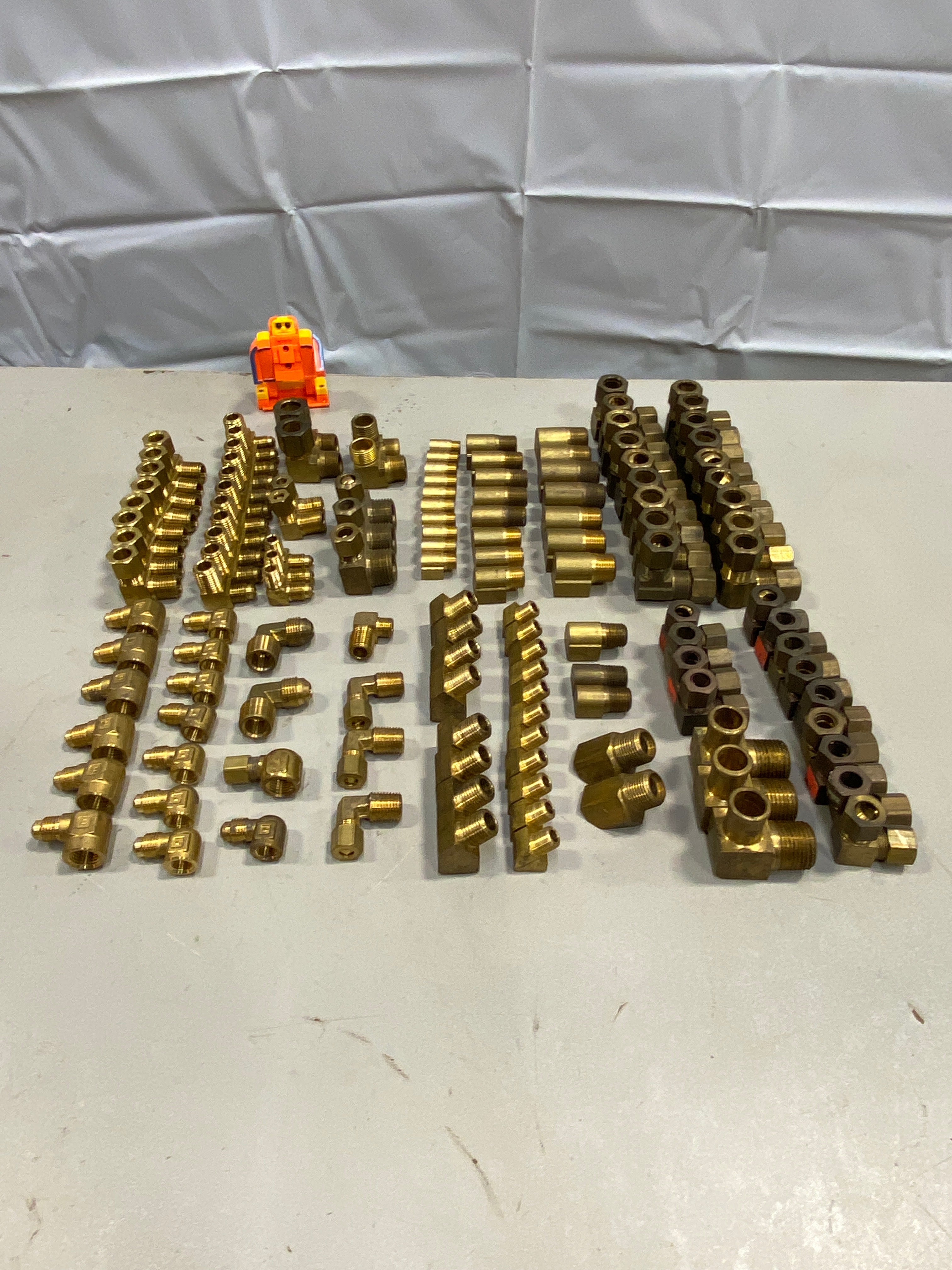 Assorted Lot of Brass Fittings, *Lot of (81) Pcs*, (New/Used) – Gulf Asset  Recovery