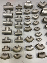 Load image into Gallery viewer, Assorted Lot of Stainless Steel Pipe Fittings, *Lot of (44) Pcs*, (New/Used)