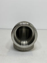 Load image into Gallery viewer, Socket Weld 90° Elbow 2&quot; 316L SS Forged Pipe Fitting (No Box)