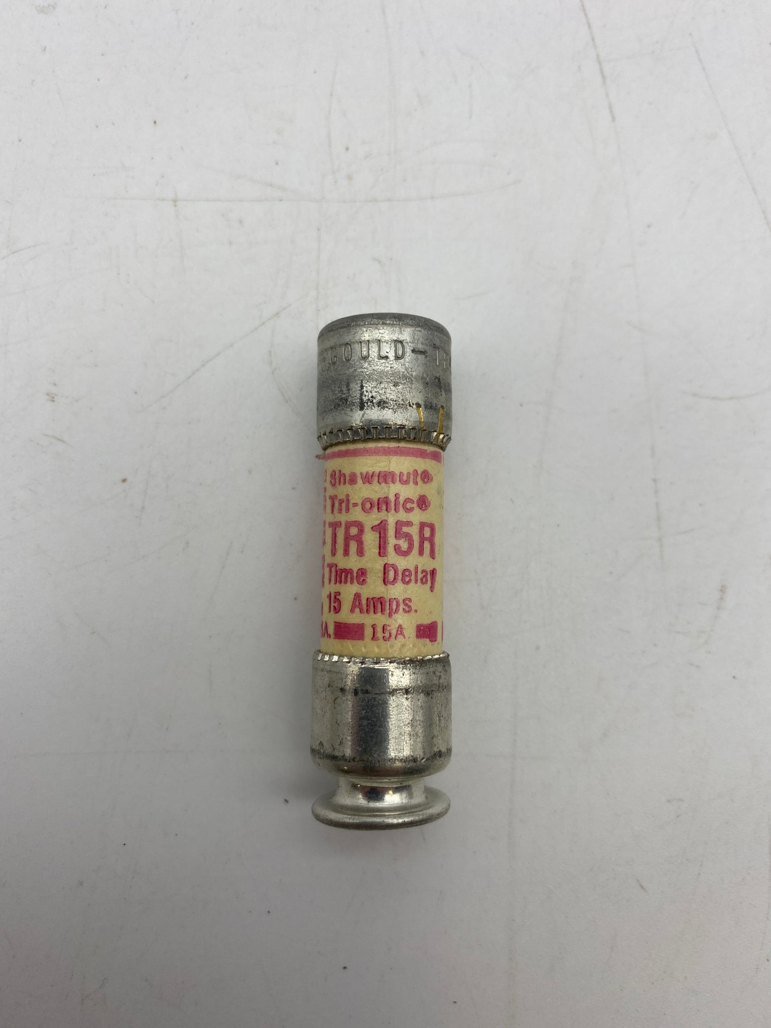 Shawmut TR15R Time Delay Fuse, *Lot of (10)* (No Box) – Gulf Asset Recovery