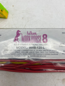 Fulham Workhorse 8 WH8-120-L Solid State Electronic Ballast (No Box)