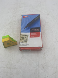 Staples Counterfeit Bill Detector Pen *Box of (12) Pens* (New)
