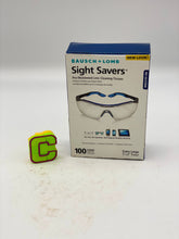 Load image into Gallery viewer, Bausch &amp; Lomb Sight Savers Pre-Moistened Lens Cleaning Tissues, 100 Count *Lot of (2)* (New)