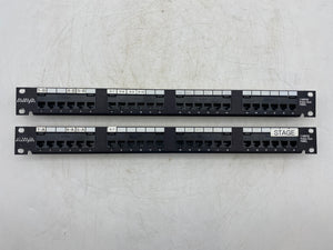 Avaya 1100PSE-24 EIA-568B Power Sum Panel, 24-Port *Lot of (2)* (Used)