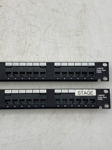 Avaya 1100PSE-24 EIA-568B Power Sum Panel, 24-Port *Lot of (2)* (Used)