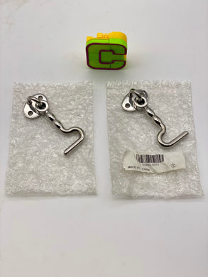 Suncor Stainless S3850-0001 Stainless Heavy Duty Door Hook *Lot of (2)* (Open Box)