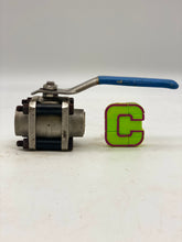 Load image into Gallery viewer, MCF FV14404 3-Piece Ball Valve, 3/4&quot; (Used)