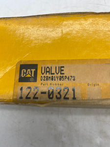 Caterpillar 122-0321 Valve, *Lot of (2)* (Open Box)