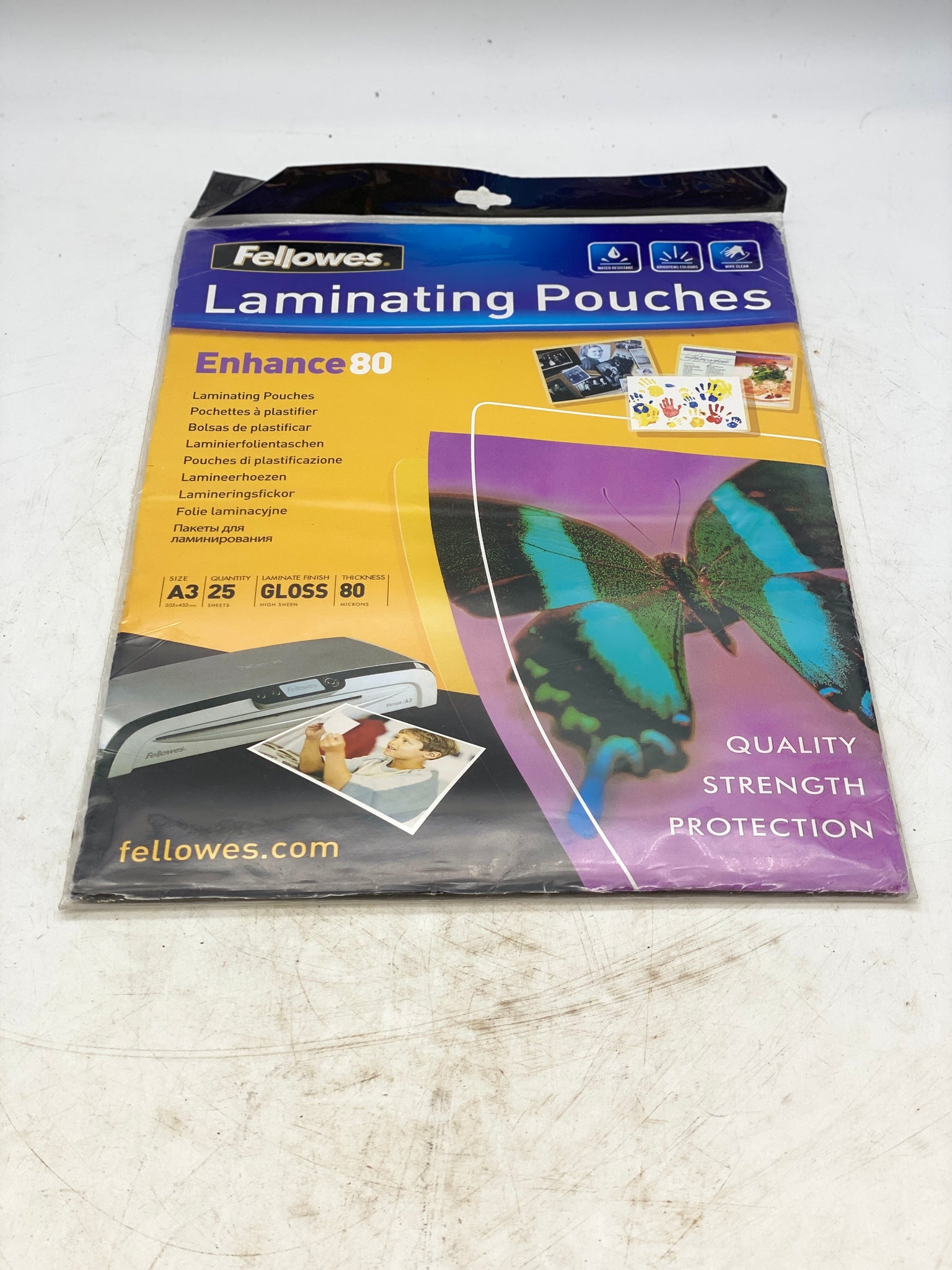LAMINATING POUCH A4 80MIC 25 SHEETS