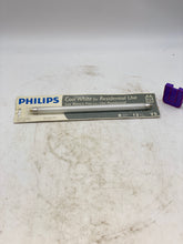 Load image into Gallery viewer, Philips F8T5/CW Plus Cool White Fluorescent Tube Light Bulb, 8W, 12&quot; *Lot of (3)* (New)