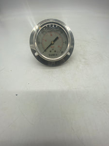 Surex 2530002B Pressure Gauge, 0-600 PSI, Stainless, 1/4"NPT (Open Box)