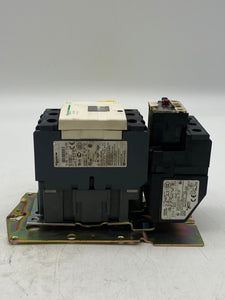 Schneider Electric LC1D40 Contactor w/ LRD3355 Thermal Overload Relay (Used)