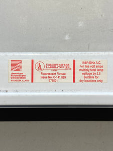 American Fluorescent Corp. SNSM-140-HRS-120V-LE3-U Channel Strip, 48in x 3in (Open Box)