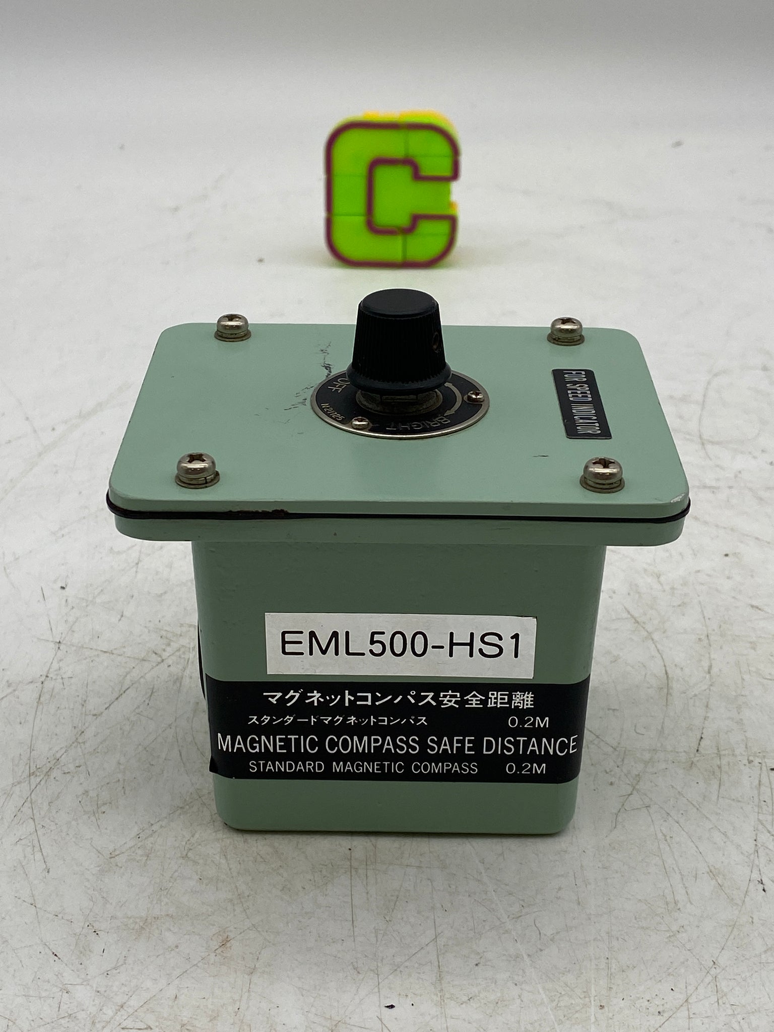 Yokogawa Denshikiki Co. LD001A-F Electromagnetic Log Dimmer (Used