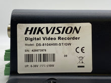 Load image into Gallery viewer, Hikvision DS-8104HMI-ST/GW Digital Video Recorder (Used)