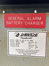 Load image into Gallery viewer, La Marche A12B-10-12V-A1-6L-00447 General Alarm Battery Charger, 120 VAC (Used)