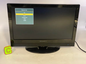 Dynex DX-19L150A11 Television Receiver, No Remote, 19in. (Used)