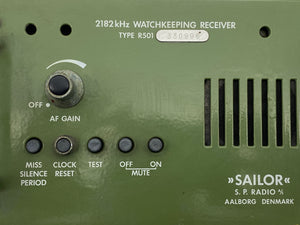 Sailor R501 Watchkeeping Receiver, 2182 kHz (Used)