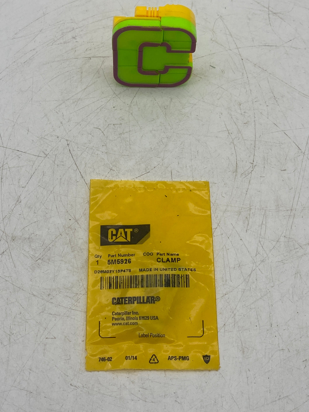 Caterpillar 2M5926 Clamp *Lot of (6)* (New)