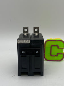 Cutler-Hammer BAB2025V Circuit Breaker, 2-Pole, 25 Amp *Lot of (3)* (Used)