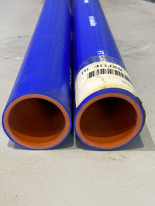 Grainger 4GJX9 Silicone Coolant Hose, 2" ID x 3’ L, Blue *Lot of (2)* (No Box)