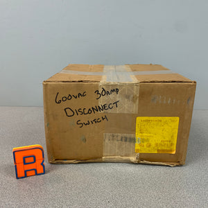 Square D 9422FTCN30 Series A Disconnect Switch (Open Box)