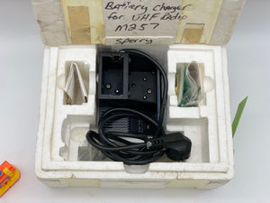 Sperry Marine SP3911 Battery Charger for SP3110 VHF Transceiver w/ Acces. (Not Tested)