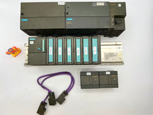 Siemens Assorted PLC Rack Assembly (Not Tested)