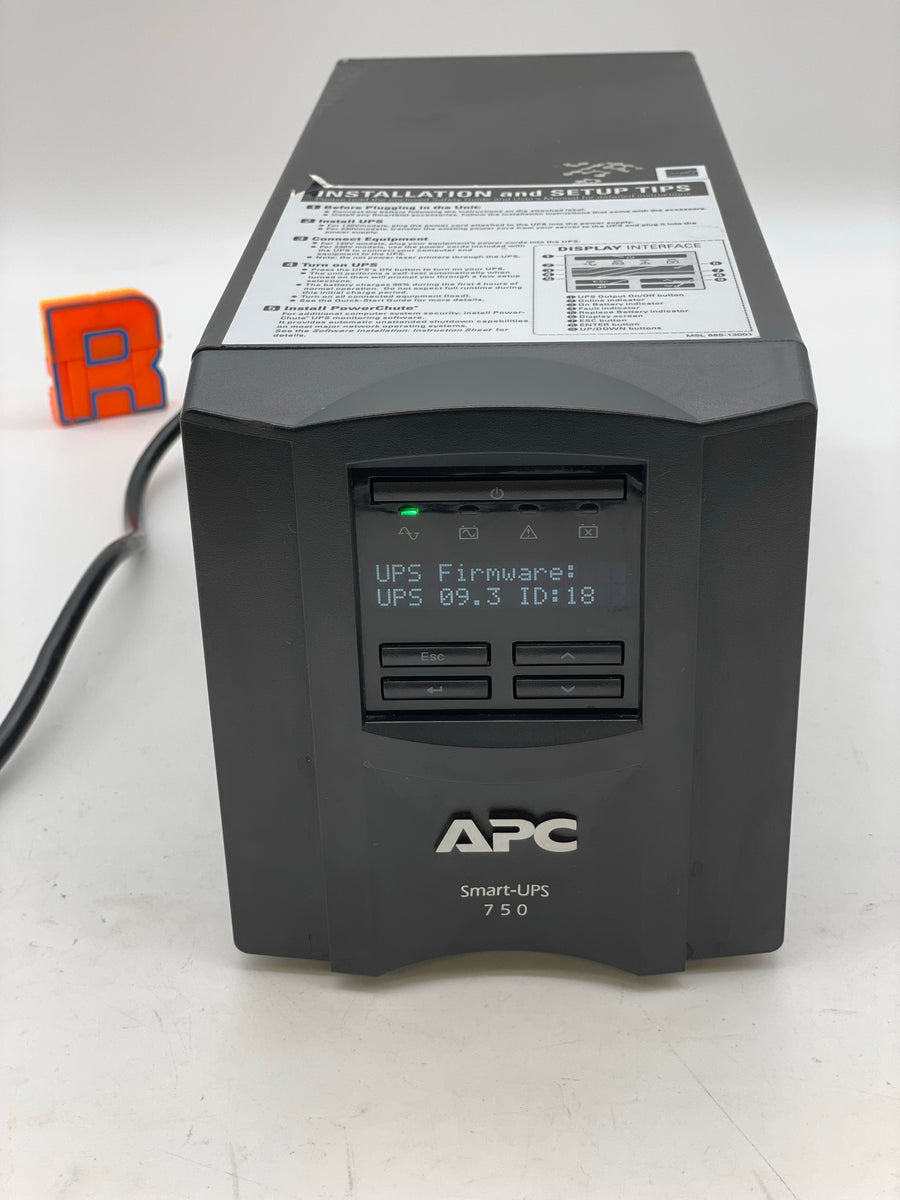 APC SMT750 Smart-UPS 750 Battery Backup UPS (Used) – Gulf Asset Recovery