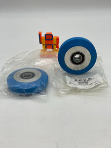SEES, Inc. MIS-143A ESCO Style Roller Guide Wheel, 3-1/4" O.D. *Lot of (2)* (Open Box)