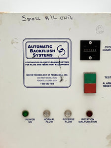 Water Technology of Pensacola Automatic Backflush Systems Cleansing System for Heat Exchanger (Used)