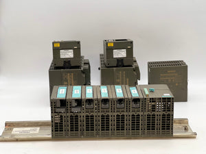 Siemens Assorted PLC Rack Assembly (Not Tested)