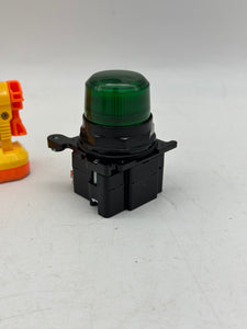 Eaton Cutler-Hammer E34TB120H3X Indicator Light, Green *Lot of (2)* (No Box)