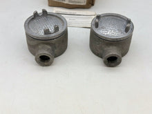 Load image into Gallery viewer, Eaton Crouse-Hinds GUAC26-SA Conduit Outlet Box w/ Cover, 3/4&quot; *Box of (2)* (New)