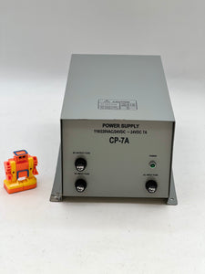 Power Supply CP-7A AC/DC-DC Power Supply, In: 110/240VAC/24VDC Out: 24VDC 7A (Used)