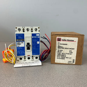 Cutler-Hammer FD3150A06S06 Series C Industrial Circuit Breaker, 3 Pole, 150A, 600VAC (New)